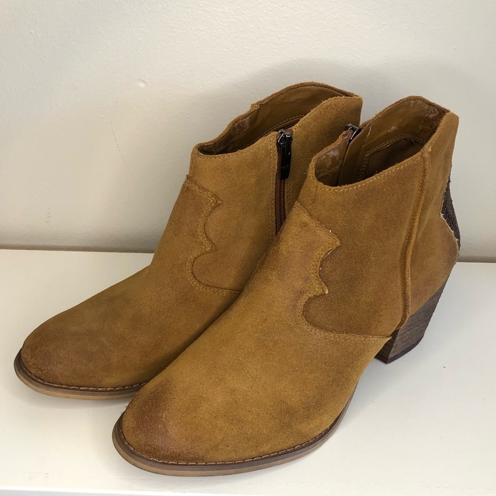Marc Fischer Suede Booties